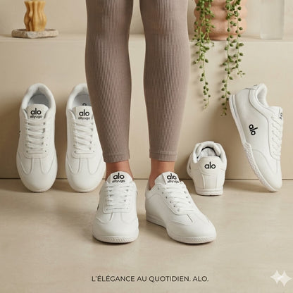 Basket blanche Alo, Elégance et Confort