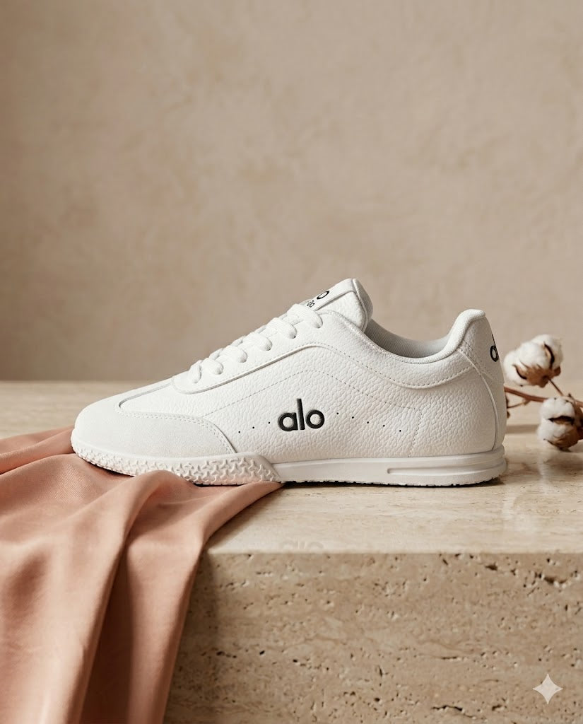 Basket blanche Alo, Elégance et Confort