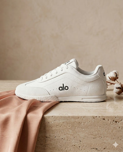 Basket blanche Alo, Elégance et Confort