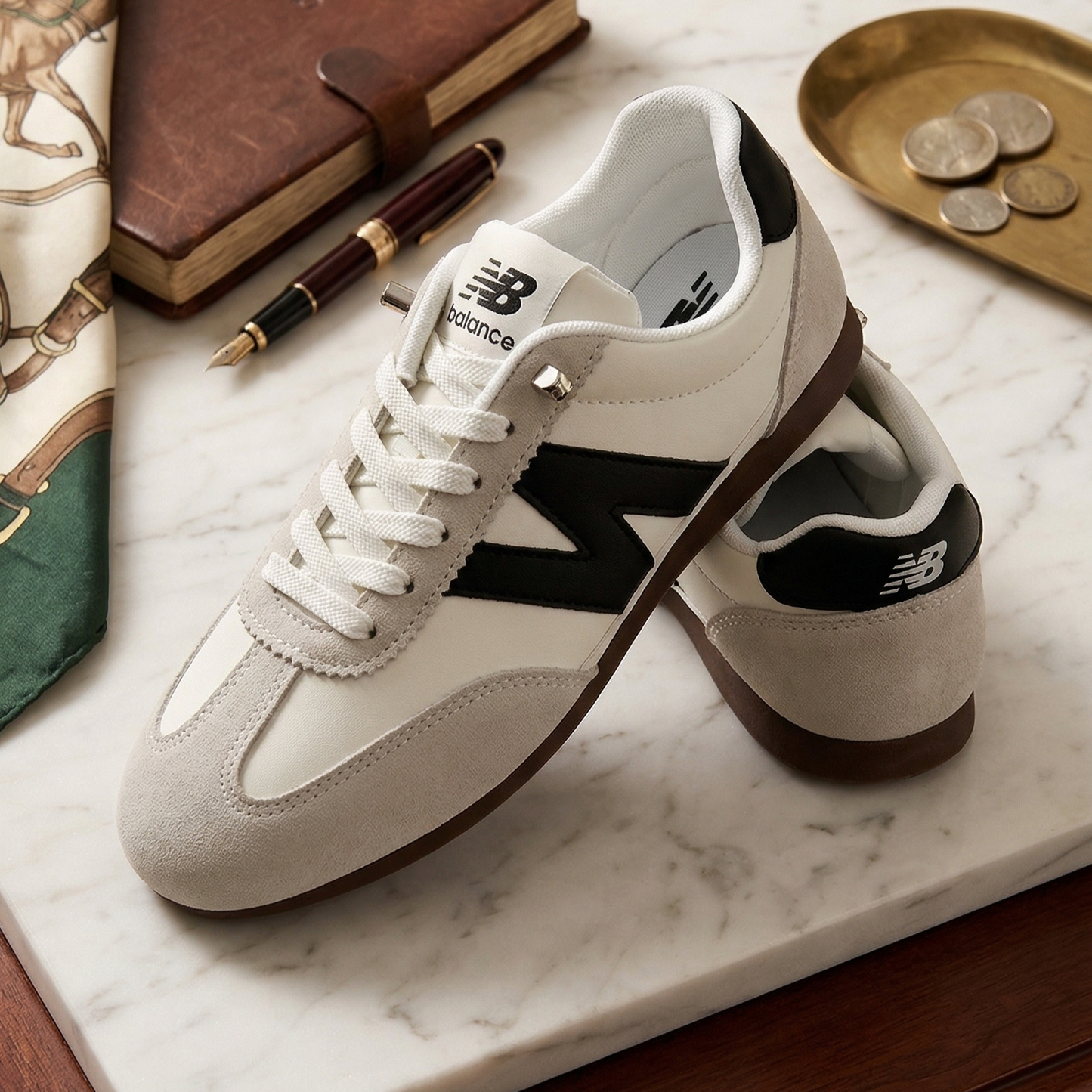 New Balance Collection Women Sneakers 💯 ❤️ Old Money Style 🏴󠁧󠁢󠁥󠁮󠁧󠁿